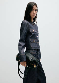 Denim jacket with pockets — Open Blue 1