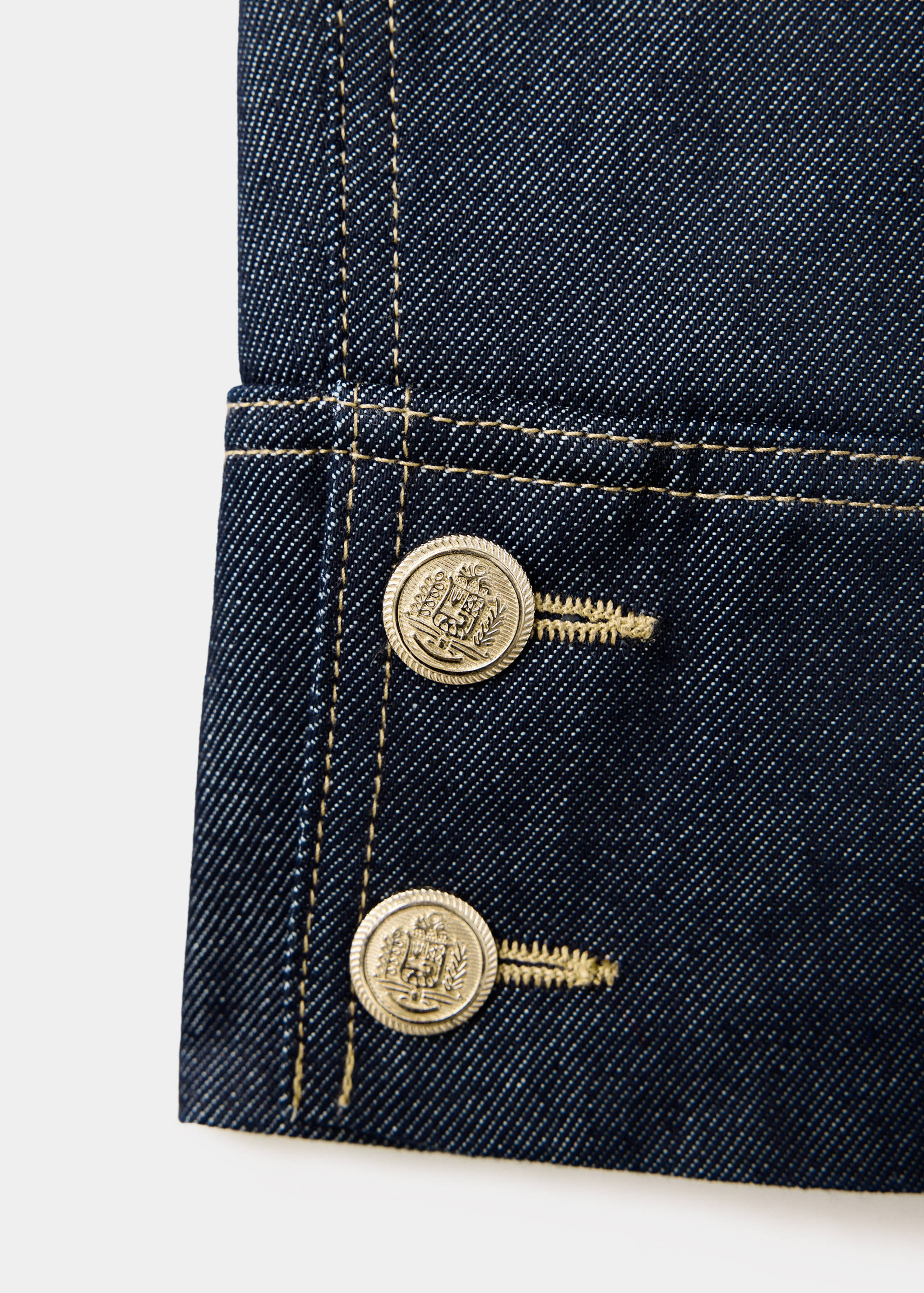 Veste denim poches - Détail de l'article 0