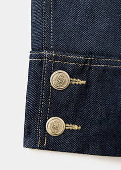 Denim jacket with pockets — Open Blue 8
