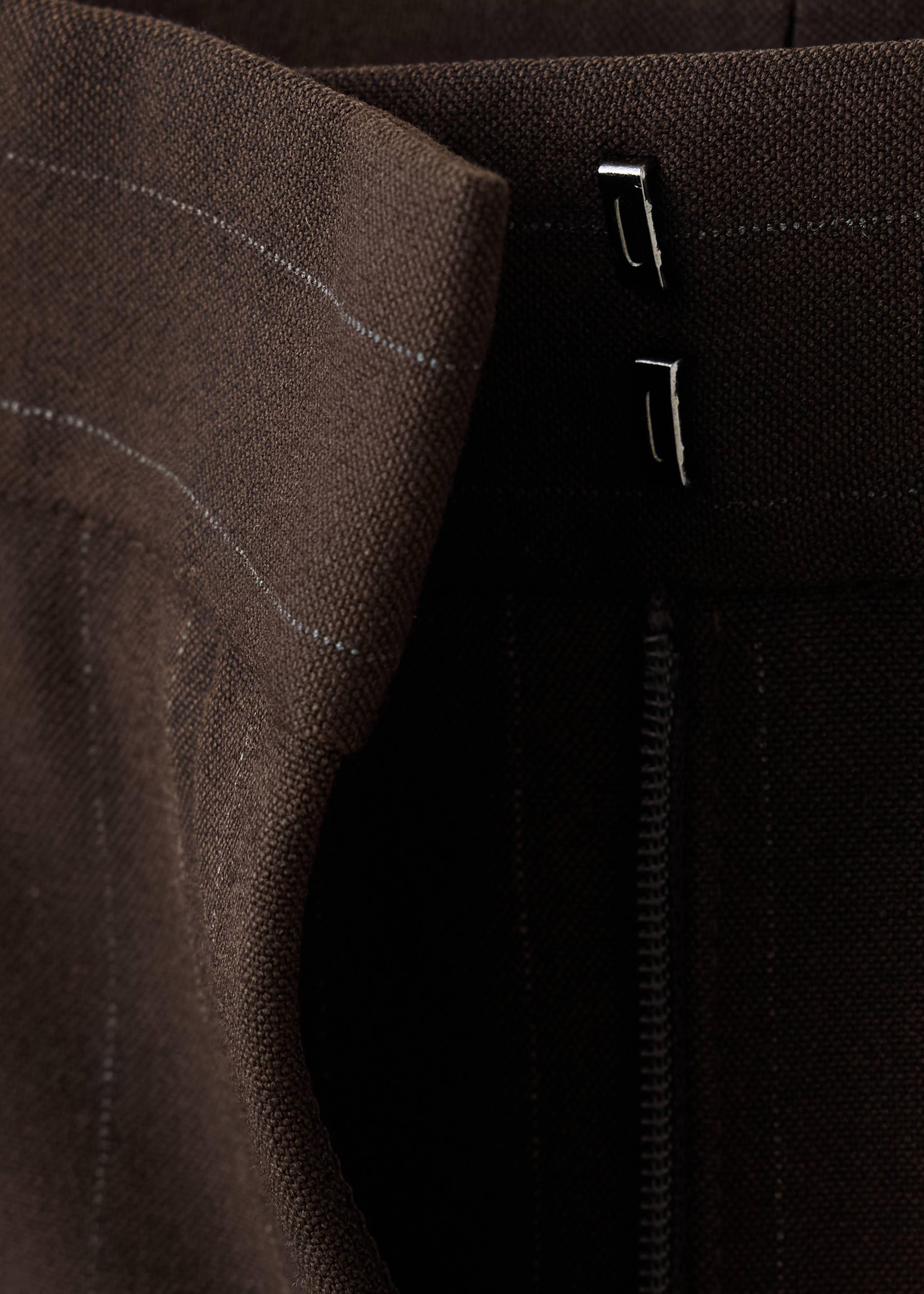 Pinstripe suit trousers - Details of the article 8
