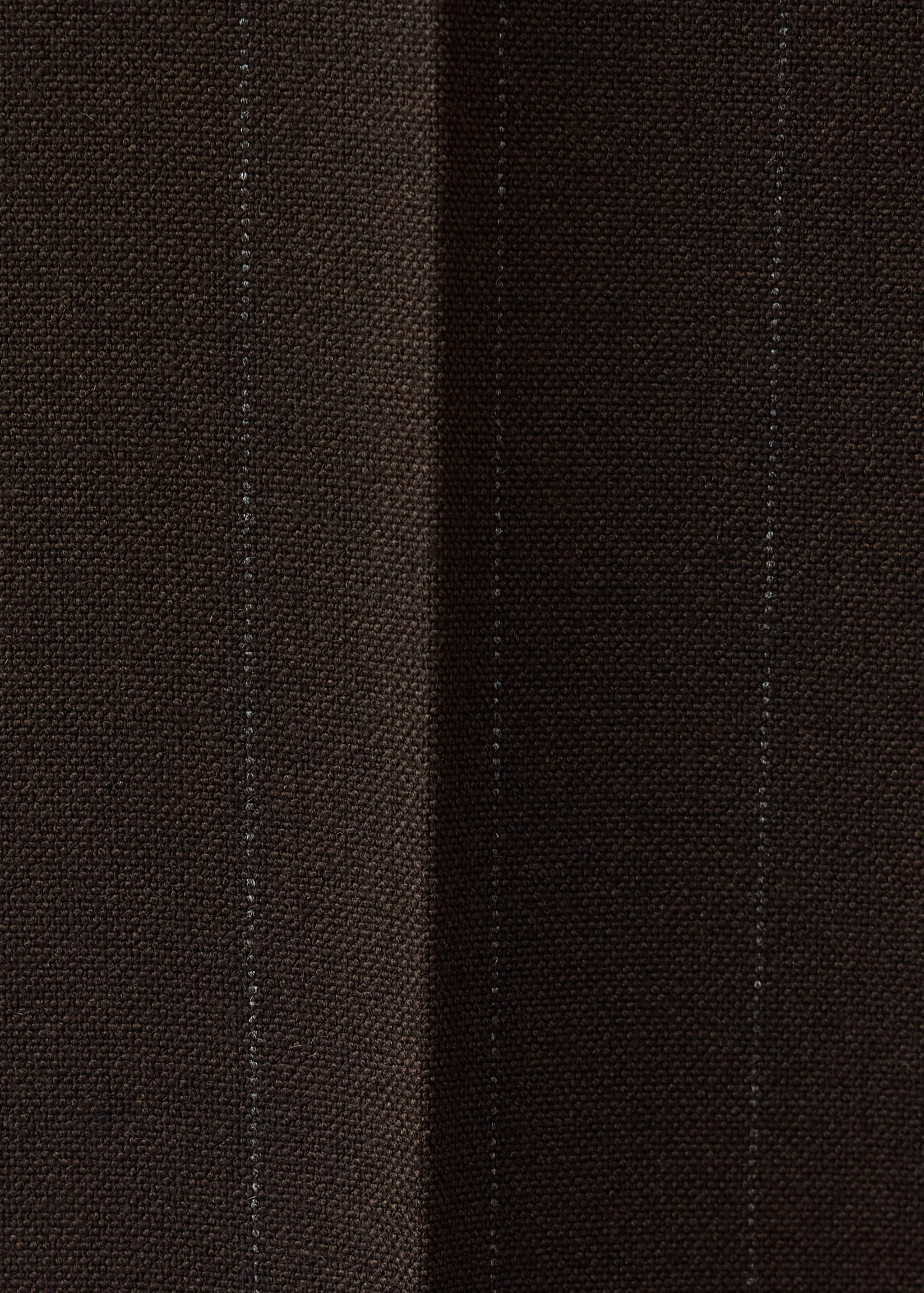 Pinstripe suit trousers - Details of the article 0