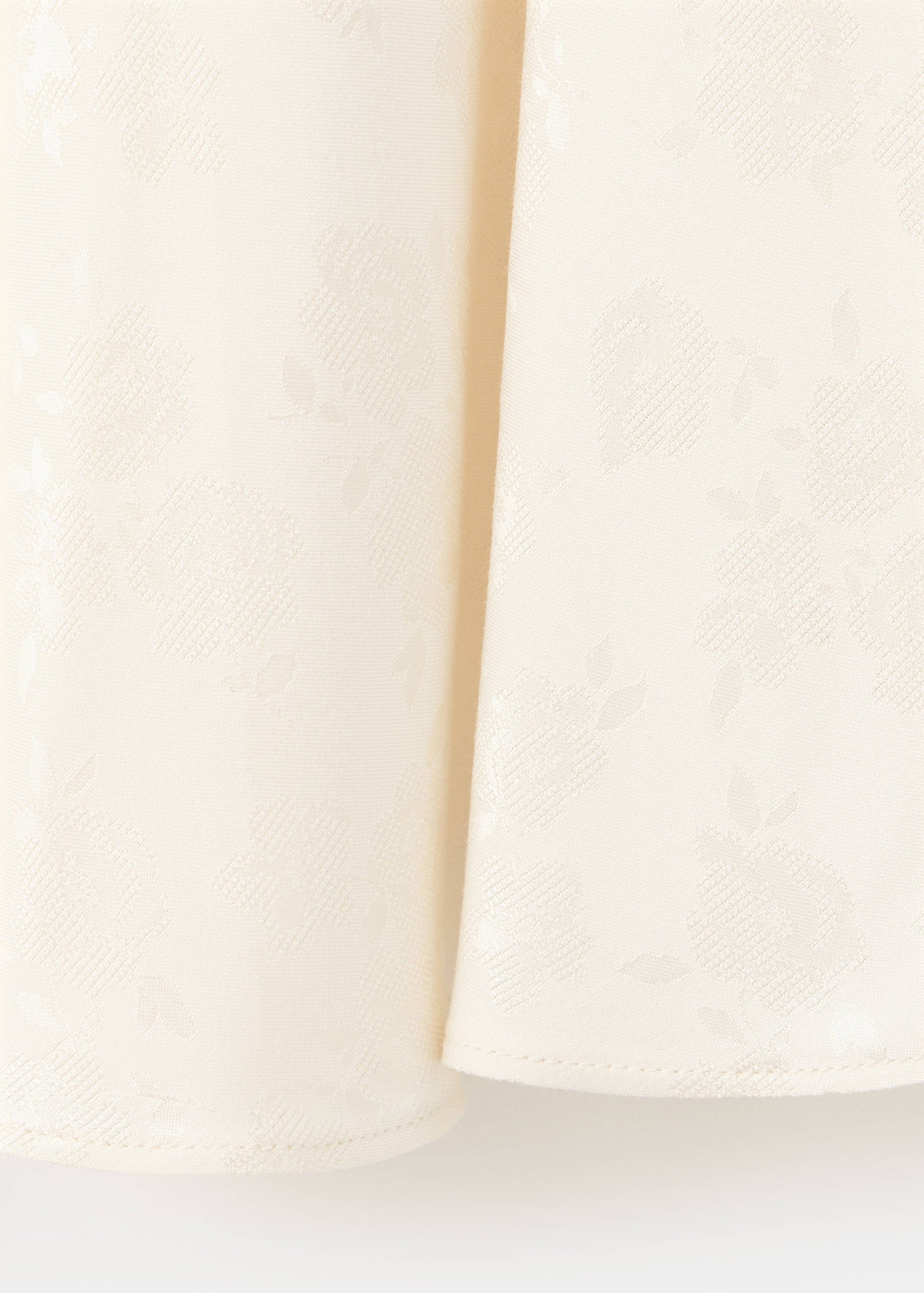 A-line devoré skirt - Details of the article 0
