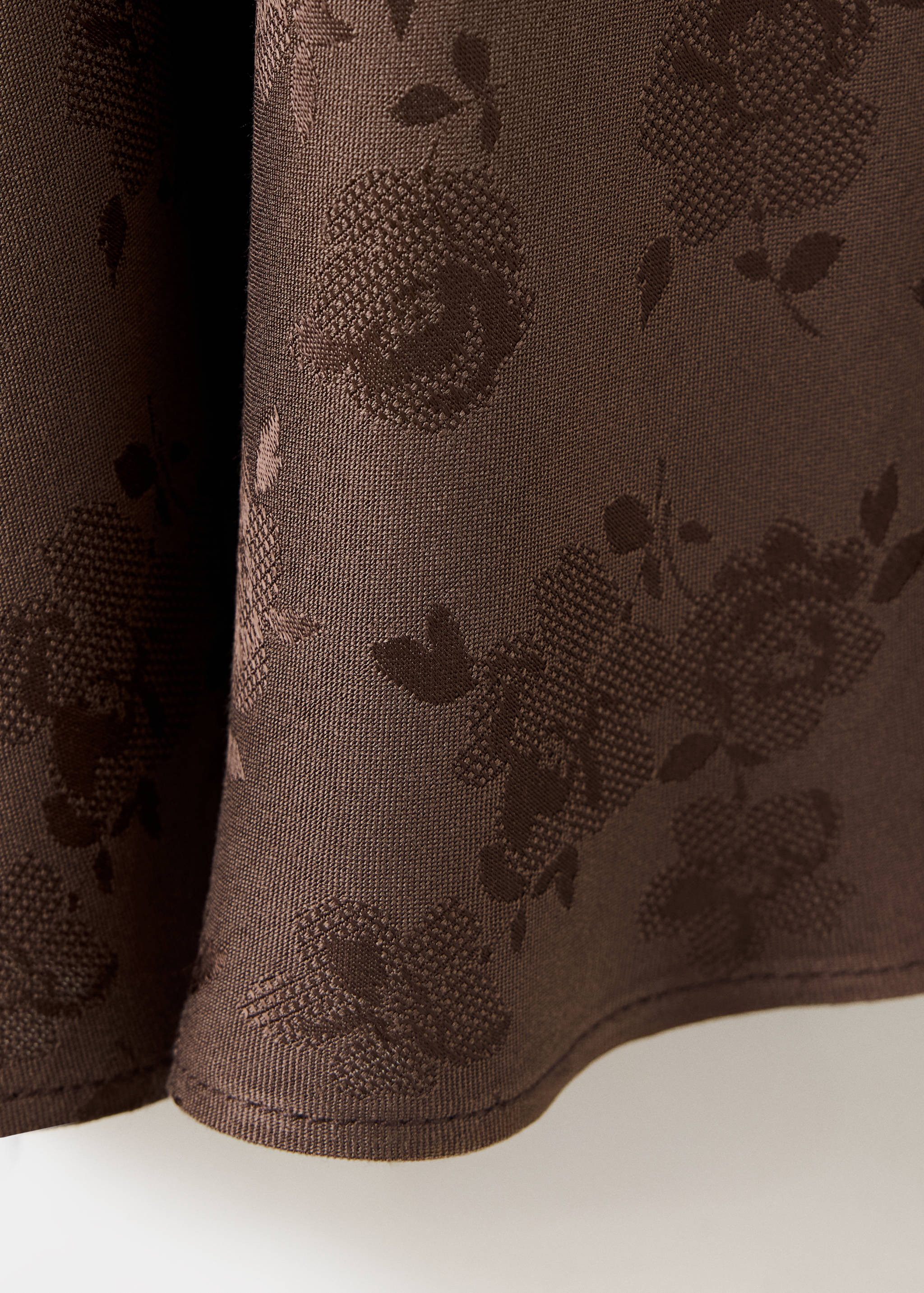 A-line devoré skirt - Details of the article 8