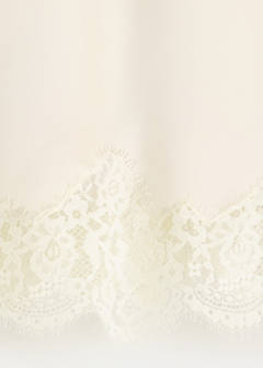 Satin lace skirt — Ecru 6