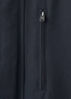Water-repellent hooded parka — Night Blue 7
