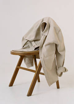 Denim overshirt pockets — Beige 8
