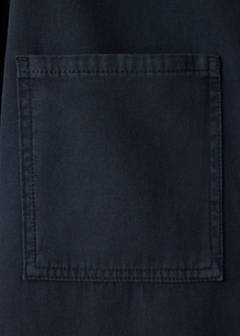 Denim overshirt pockets — Navy 8