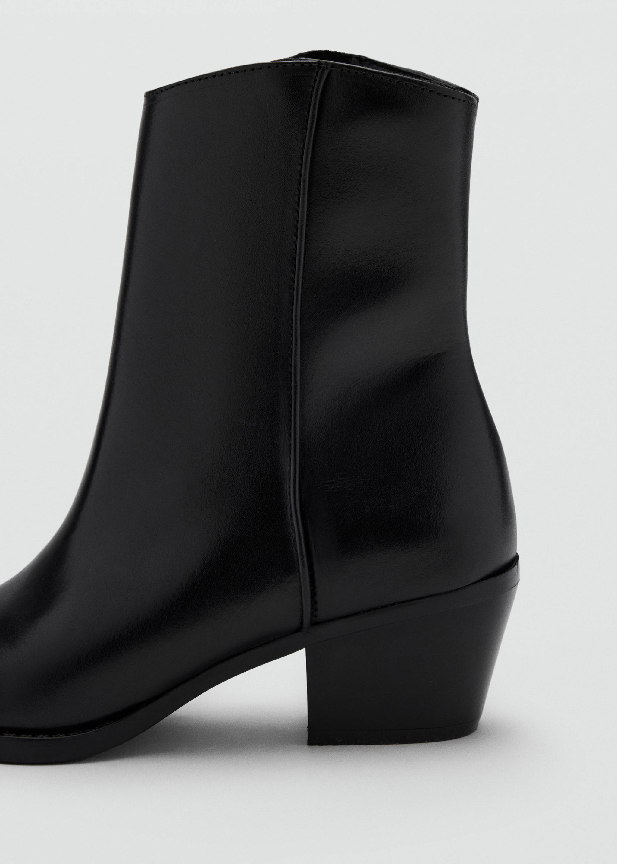 Bottines cuir talon bloc - Détail de l'article 1