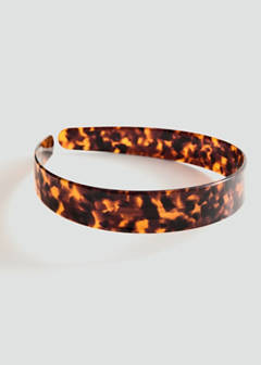 Tortoiseshell-effect headband — Brown 4