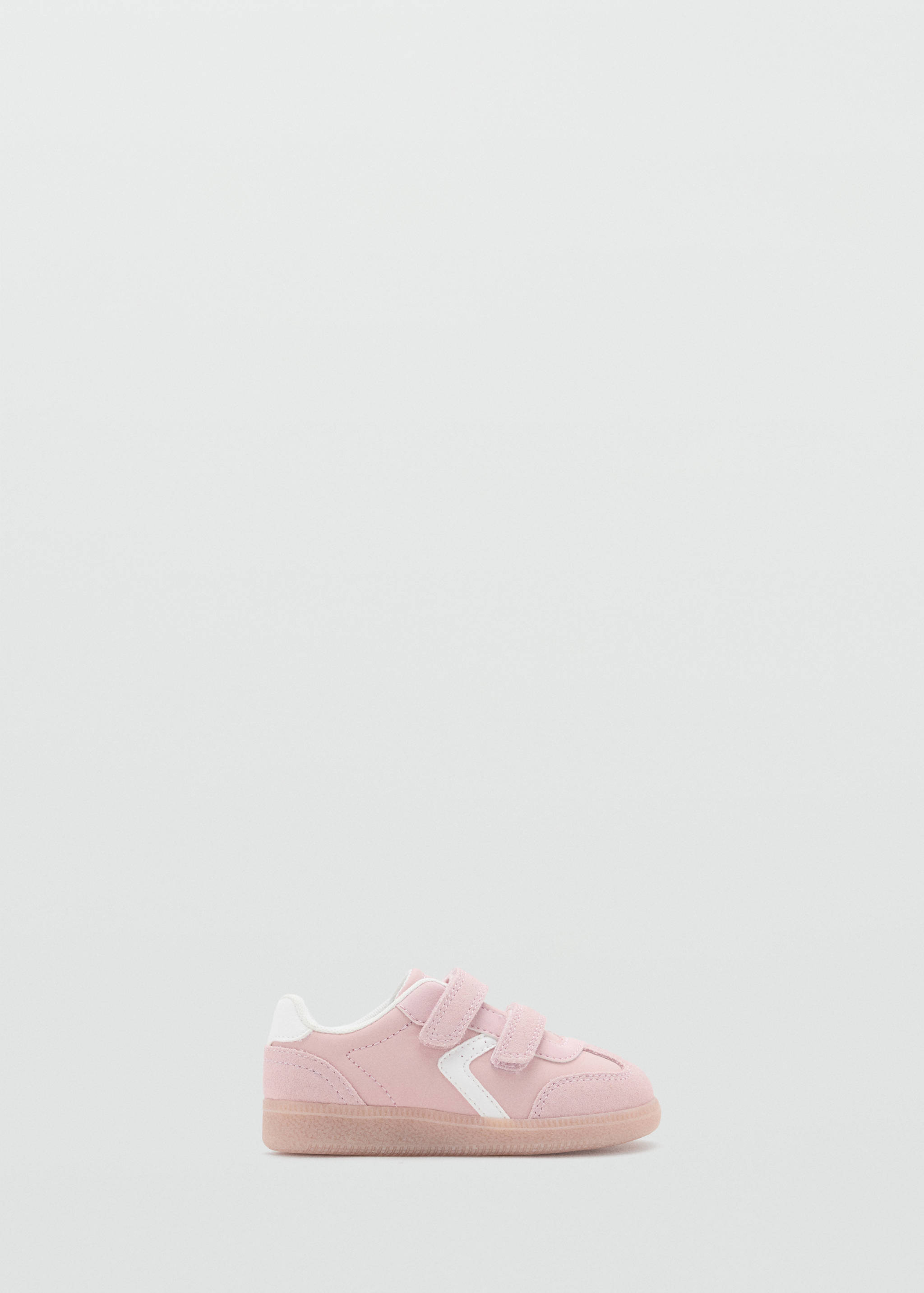 Velcro trainers with leather details - Article without model