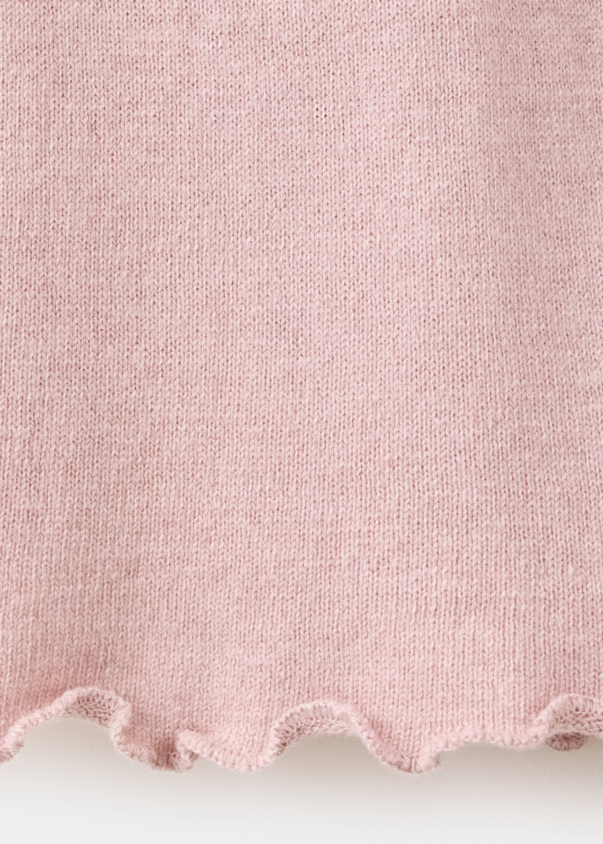 Fine-knit straight-fit trousers - Details of the article 0