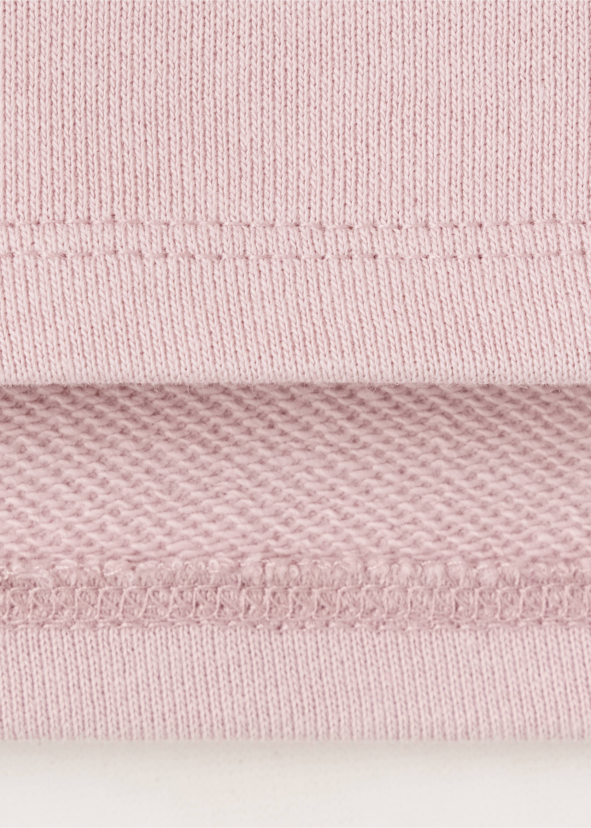 Sweat-shirt coton poches - Détail de l'article 0, Rose. Ref: 37084425-00.
