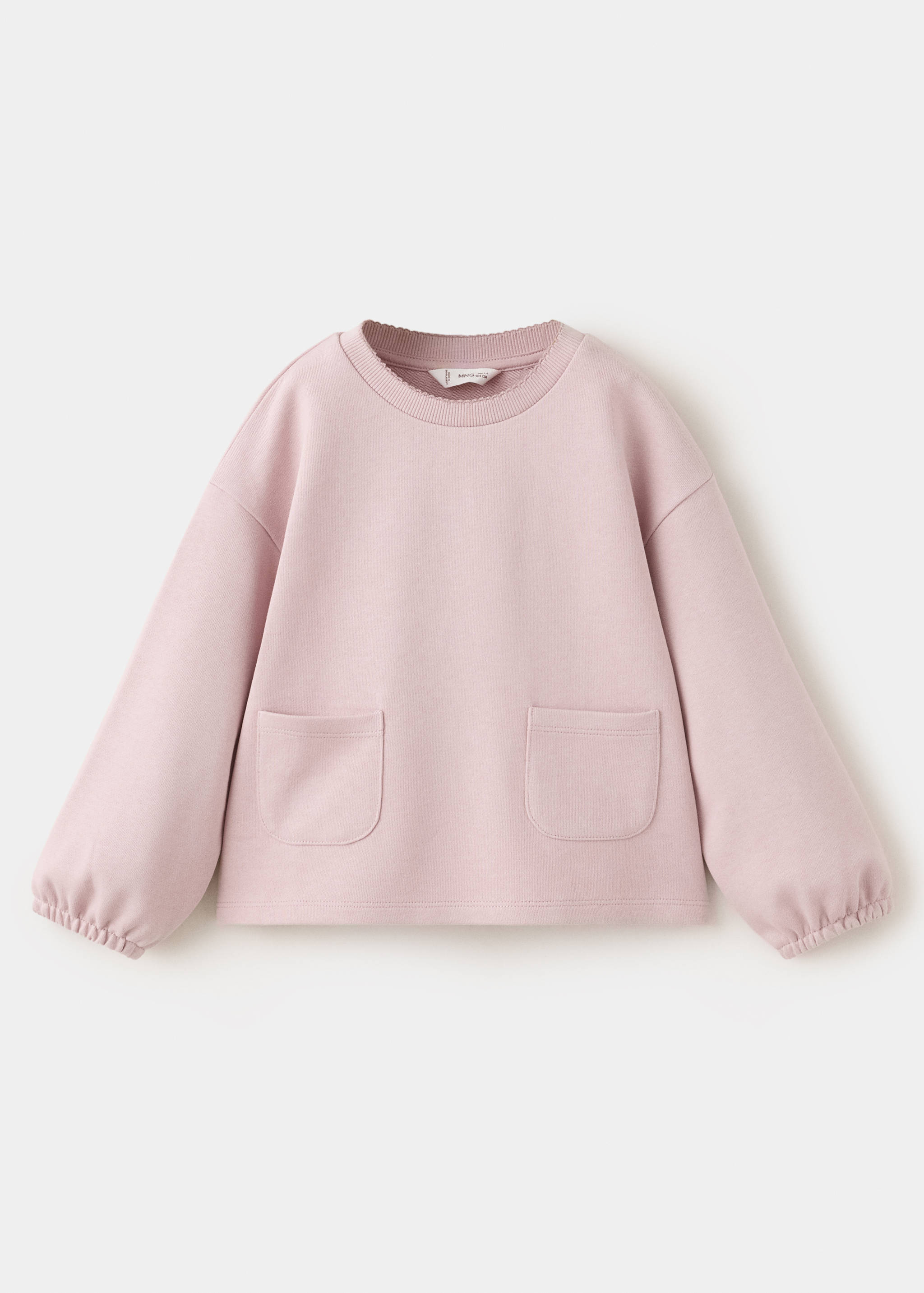 Sweat-shirt coton poches - Article sans modèle