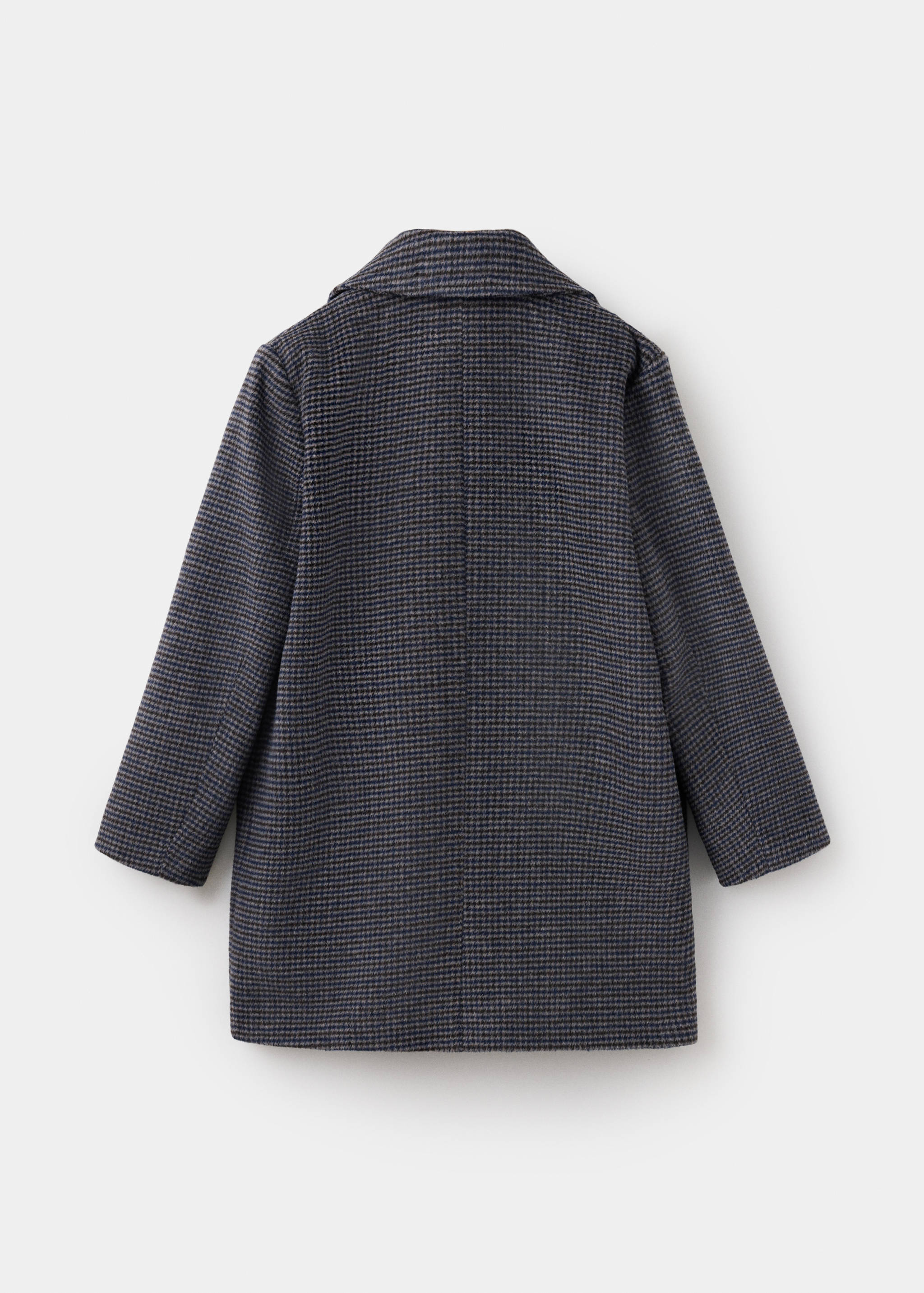 Long houndstooth coat - Reverse of the article