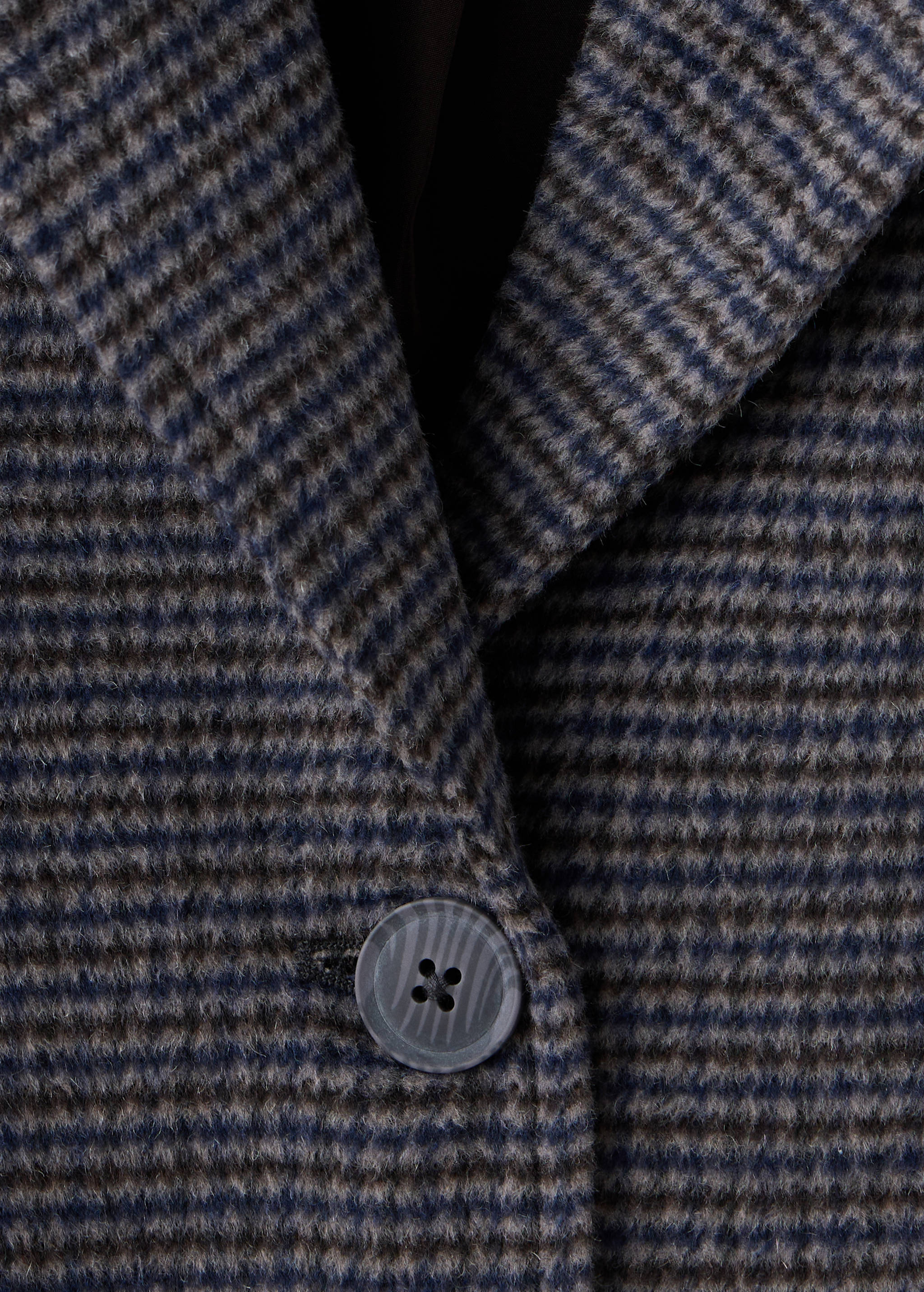 Long houndstooth coat - Details of the article 8