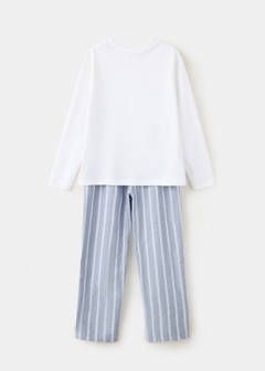 Striped pyjama set — White 3