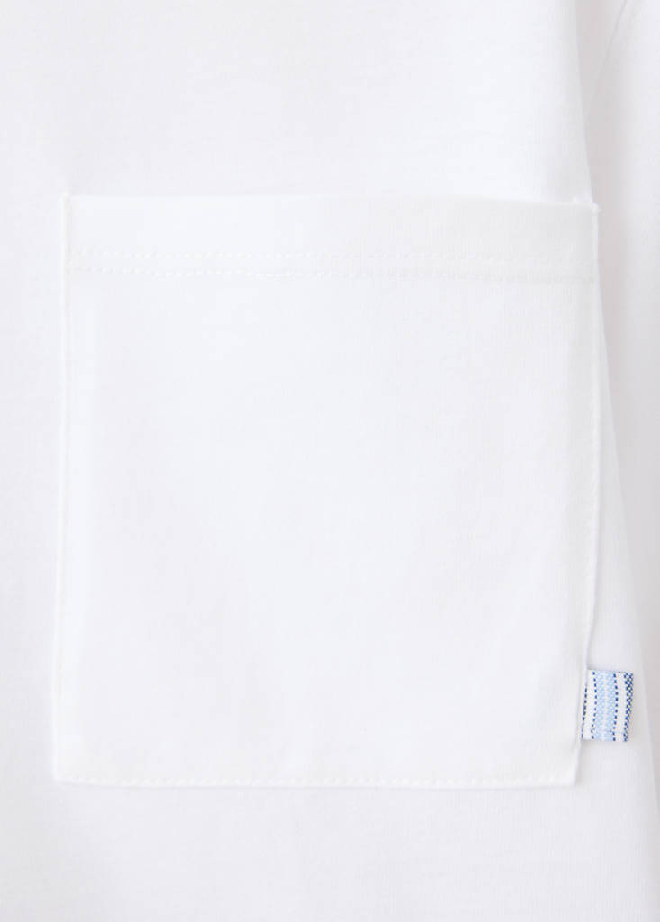 Striped pyjama set — White