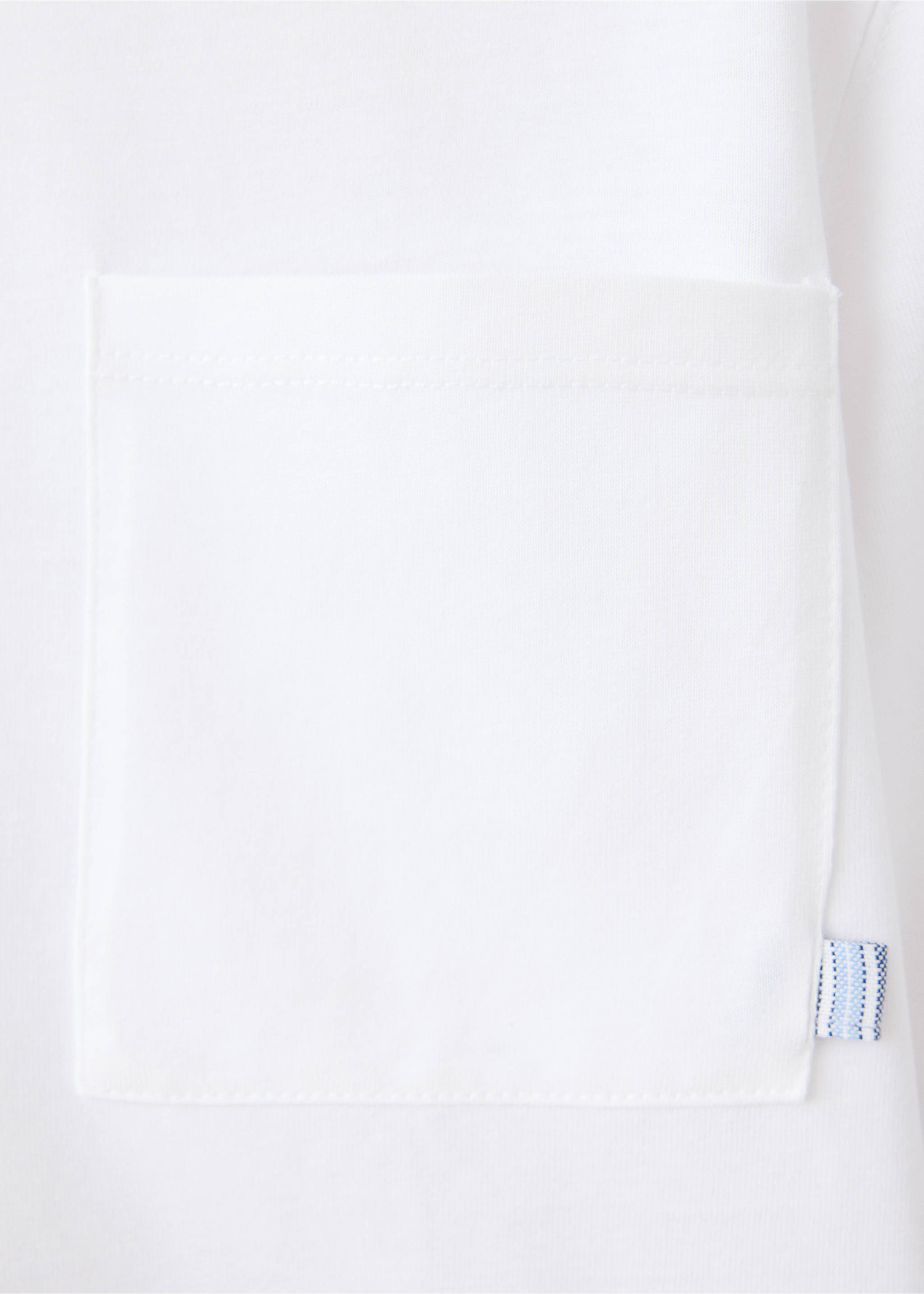 Pijama completo rayas - Detalle del artículo 8, Blanco. Ref: 37084434-00.