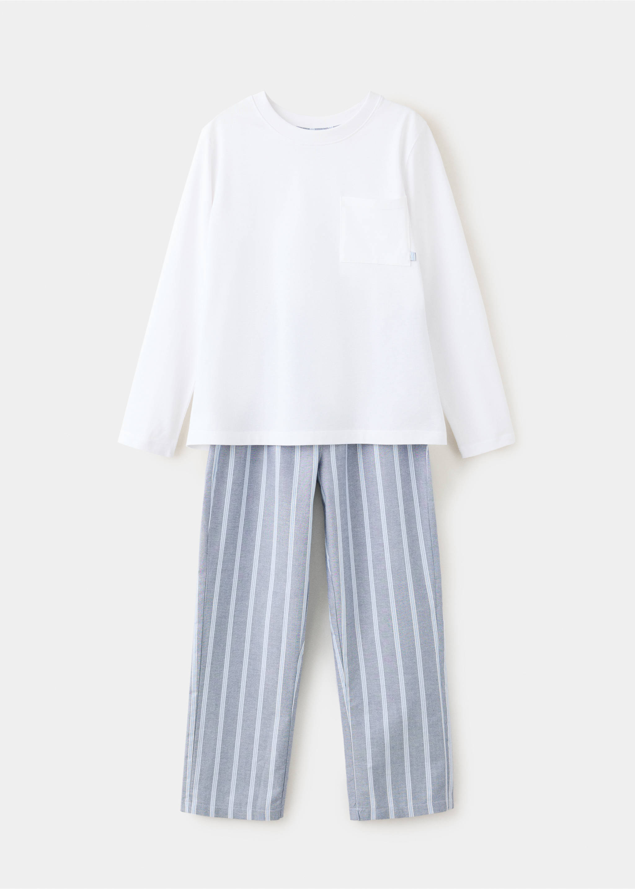 Pijama completo rayas - Artículo sin modelo, Blanco. Ref: 37084434-00.