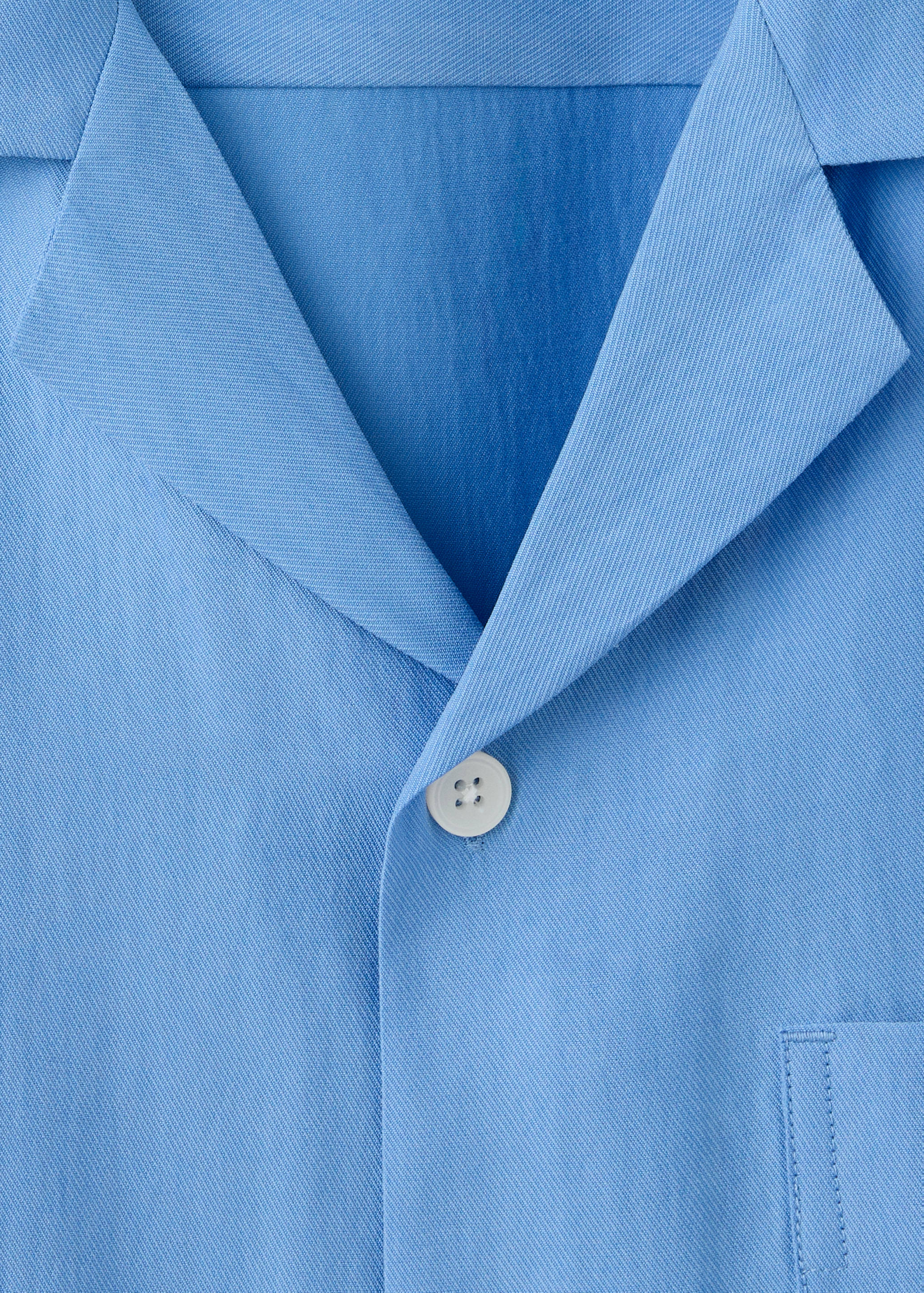 Modal blend shirt with pocket - Details of the article 8