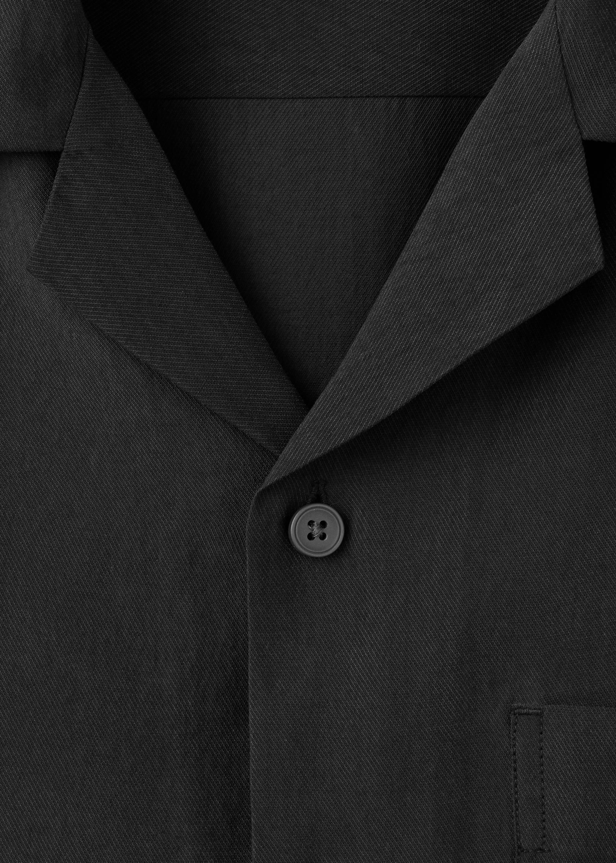 Modal blend shirt with pocket - Details of the article 8