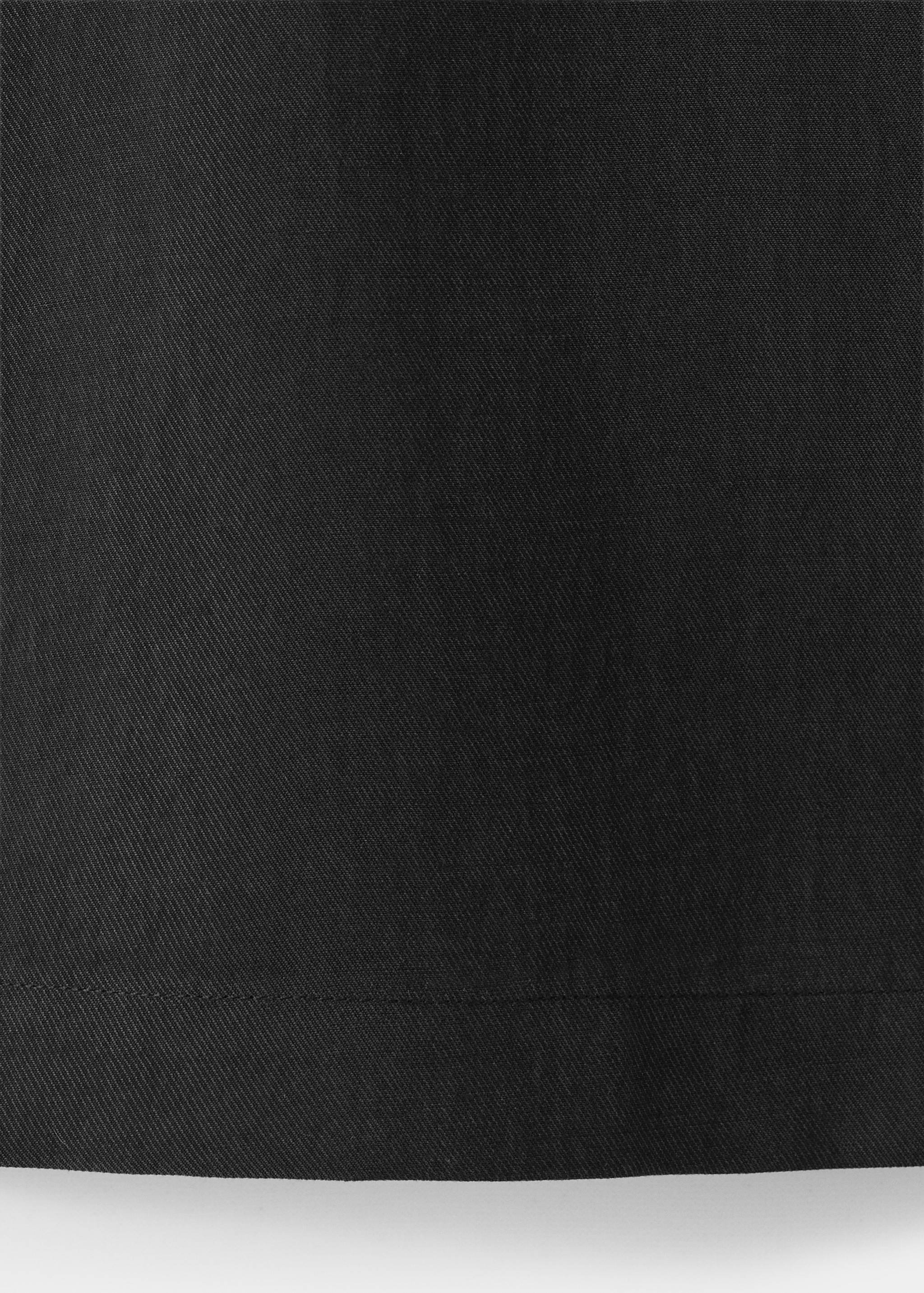 Modal blend shirt with pocket - Details of the article 0