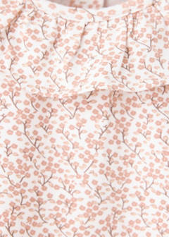 Printed pyjamas with frill detail — Pink 2
