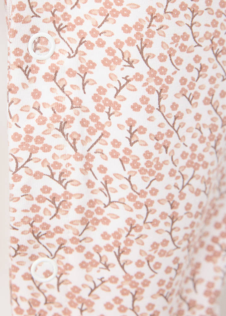 Printed pyjamas with frill detail — Pink