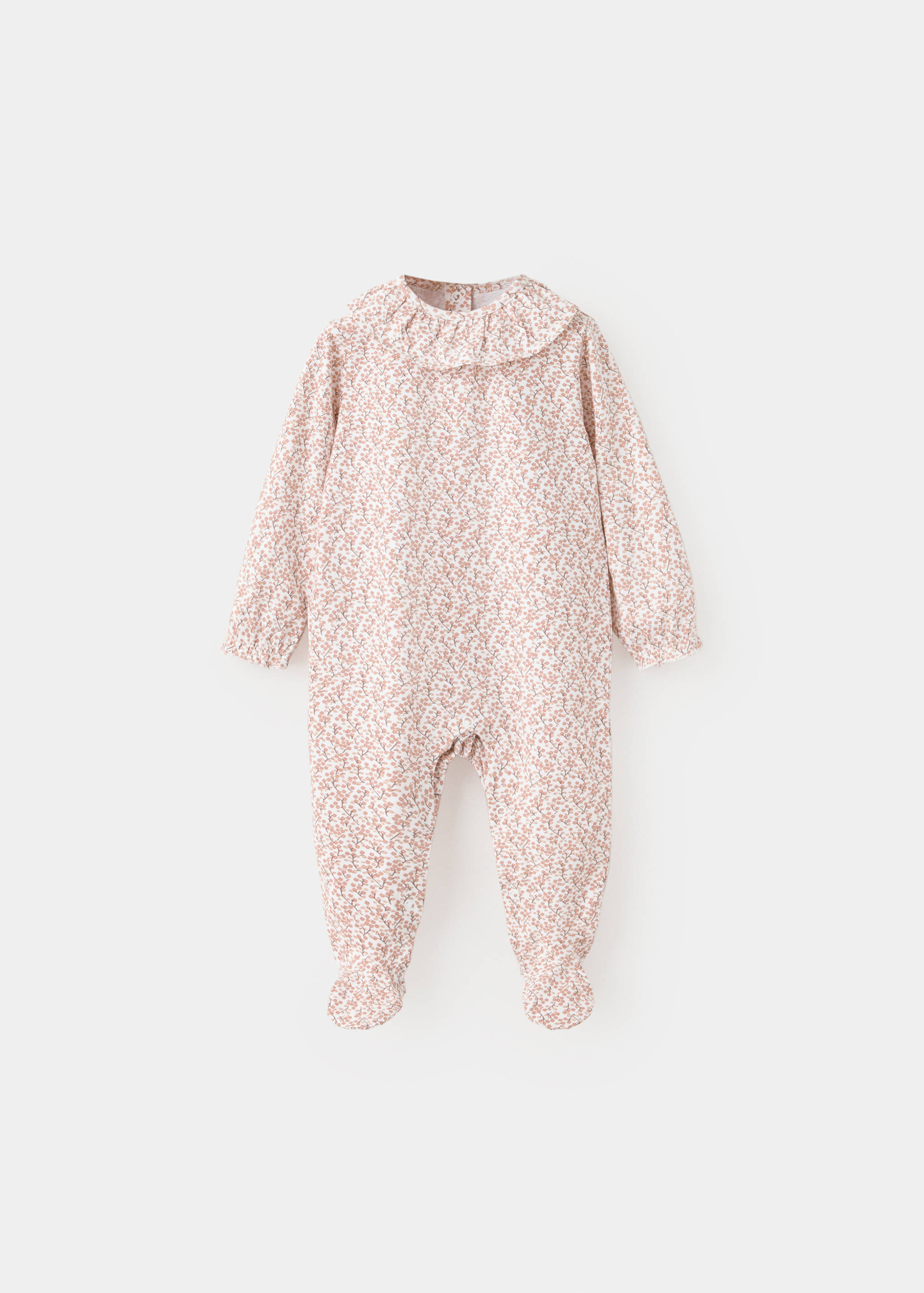 Bedrukte pyjama met volants - Artikel zonder model