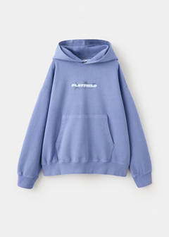 Garment-dyed balloon sweatshirt — Indigo Blue 3