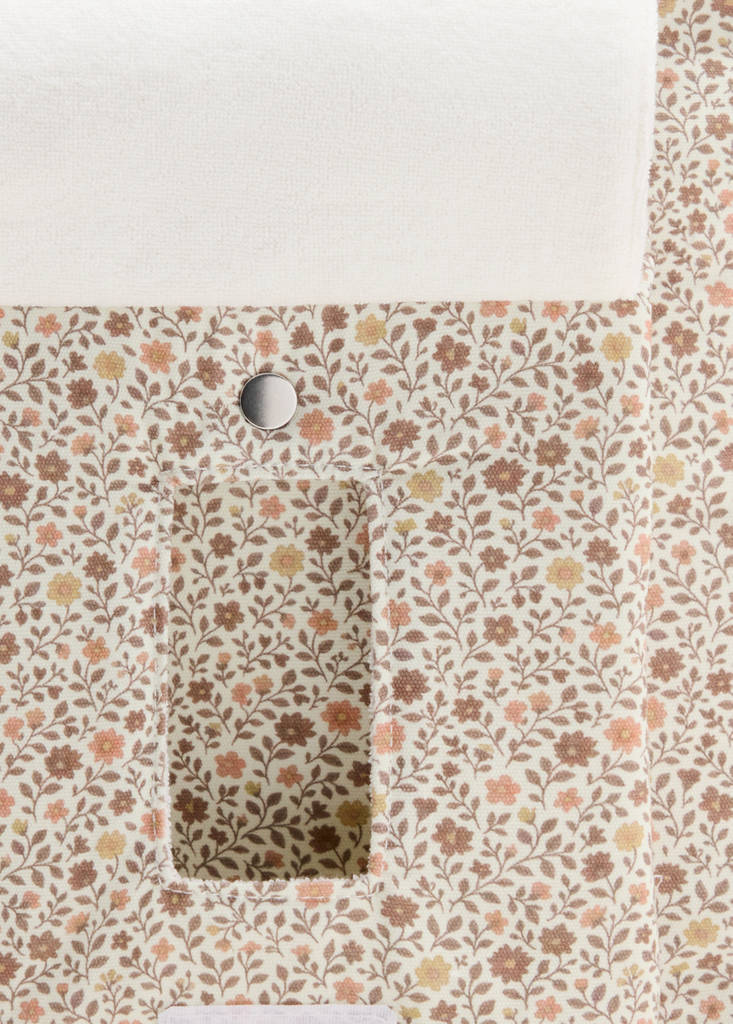 Floral print maternity bag — Off White