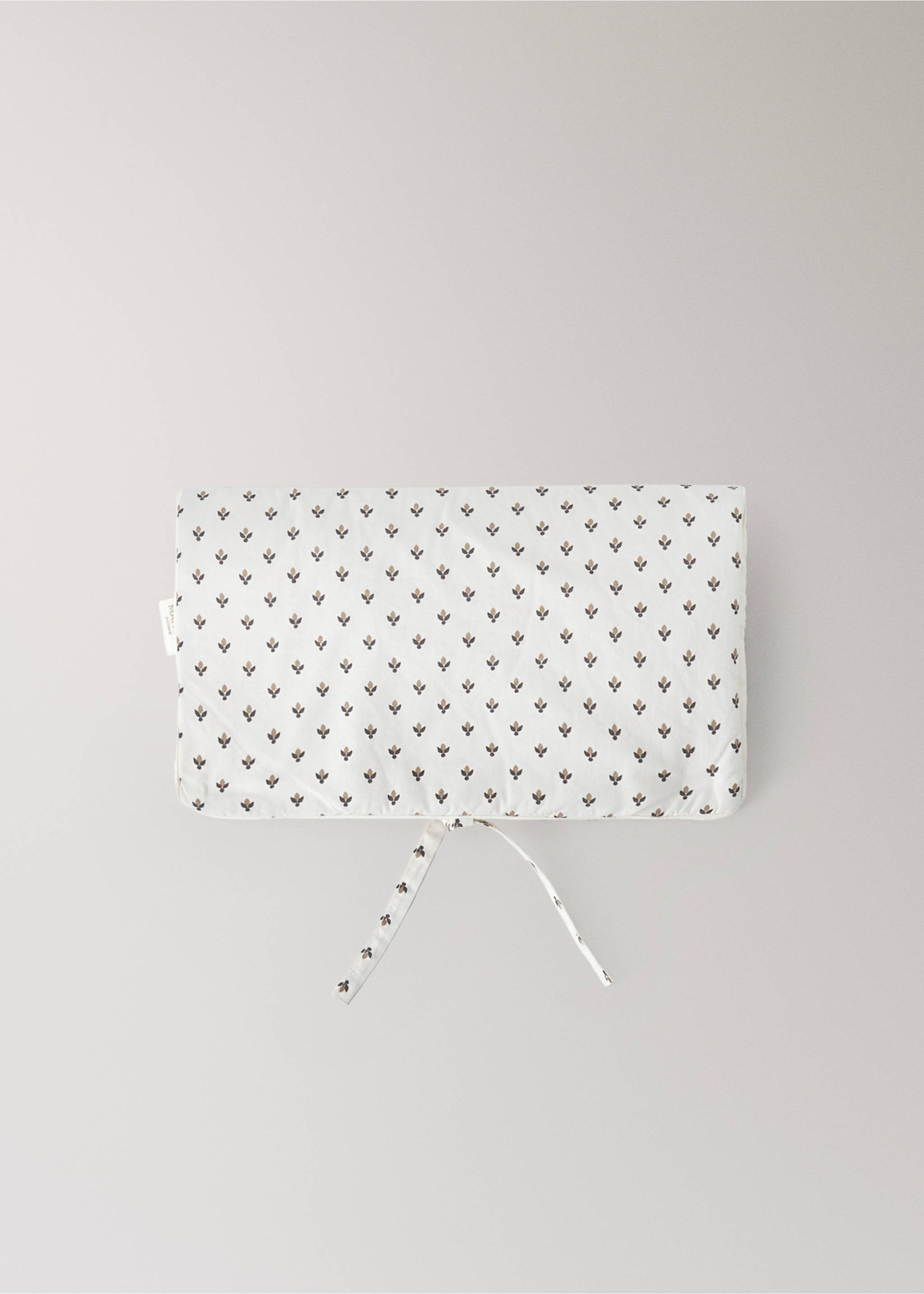 100% printed cotton toiletry bag - Article without model, Khaki. Ref: 37084451-00.