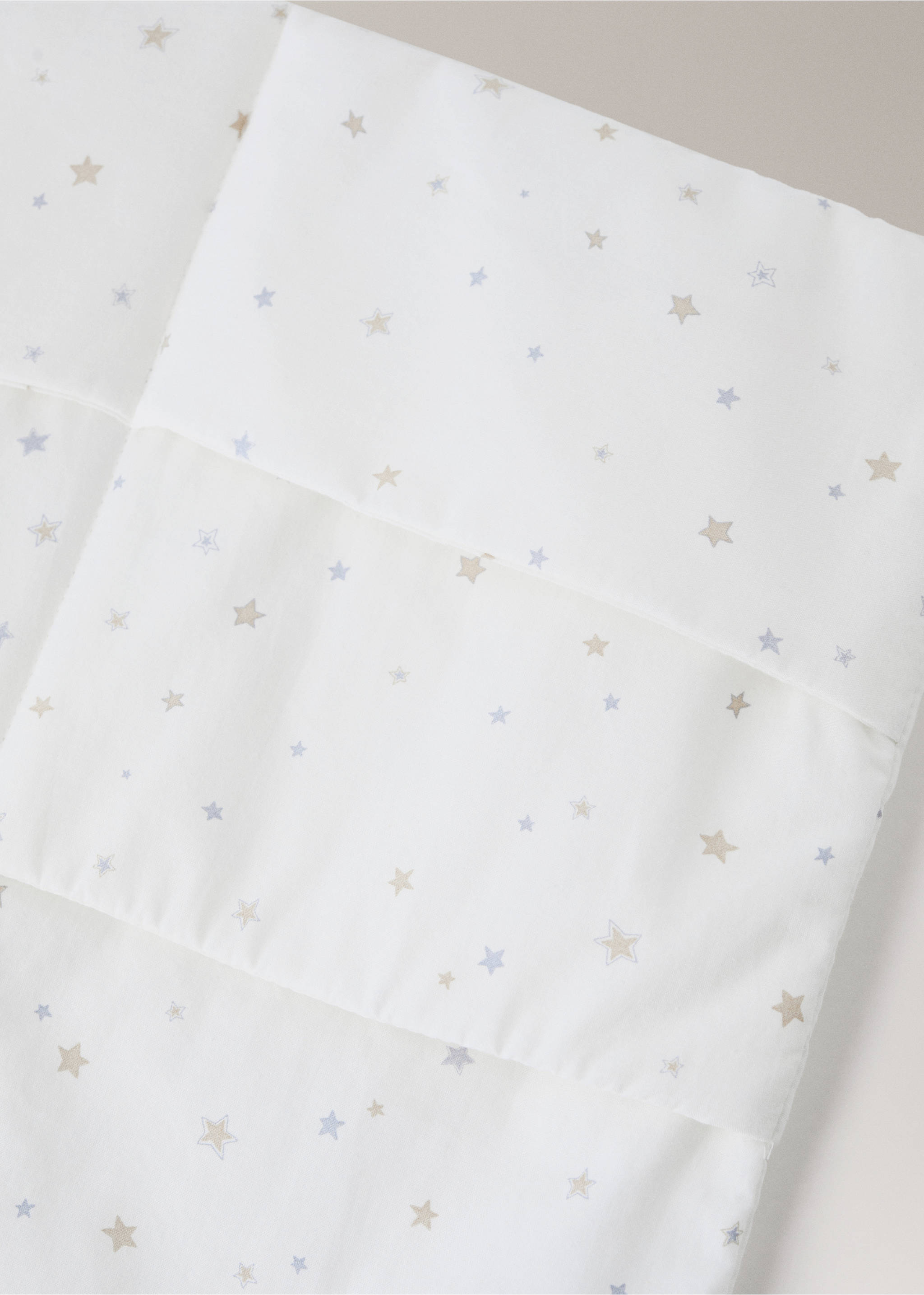 100% cotton percale star organizer - Details of the article 2, Grey. Ref: 37084452-00.