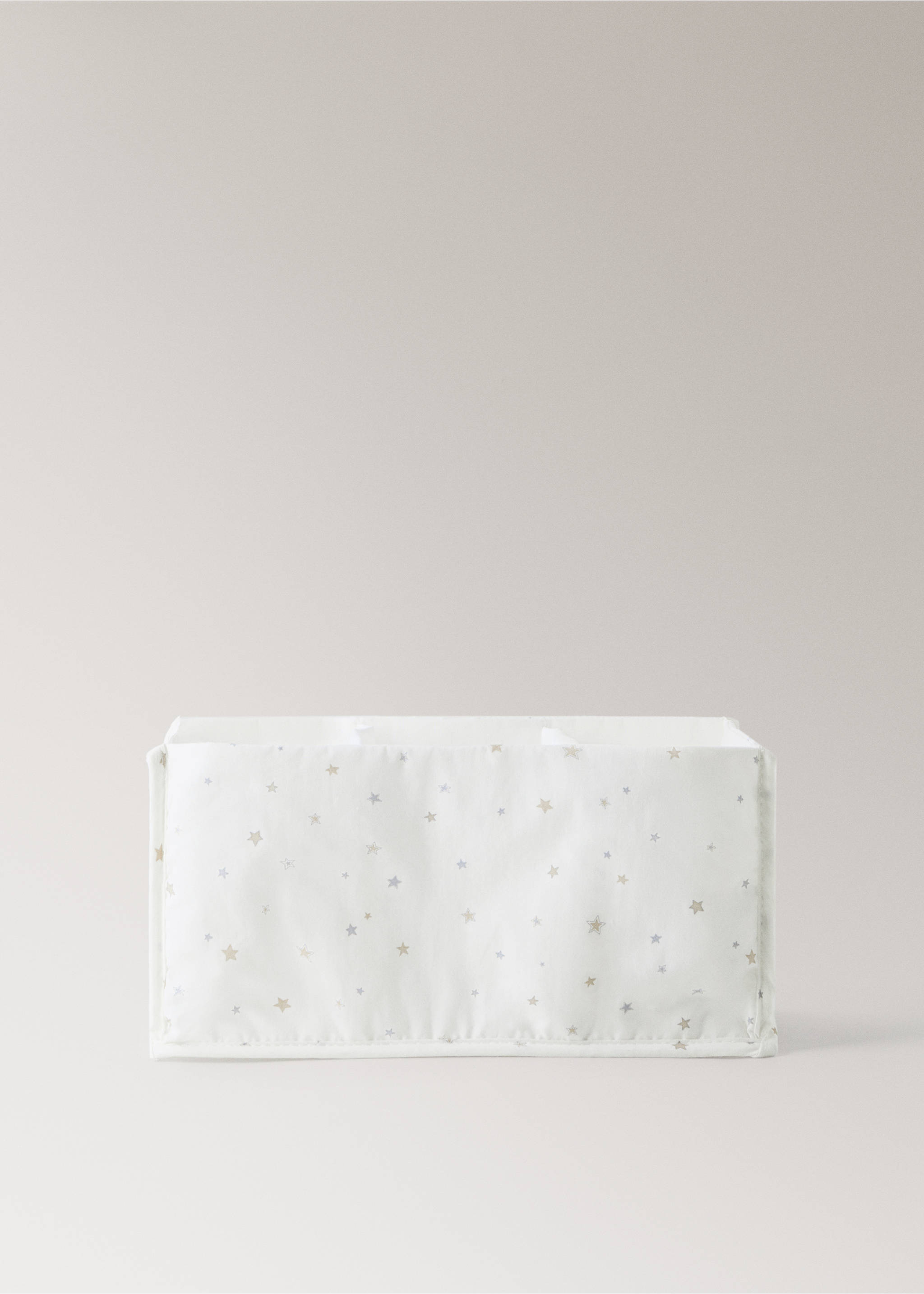 100% cotton percale star organizer - Article without model, Grey. Ref: 37084453-00.
