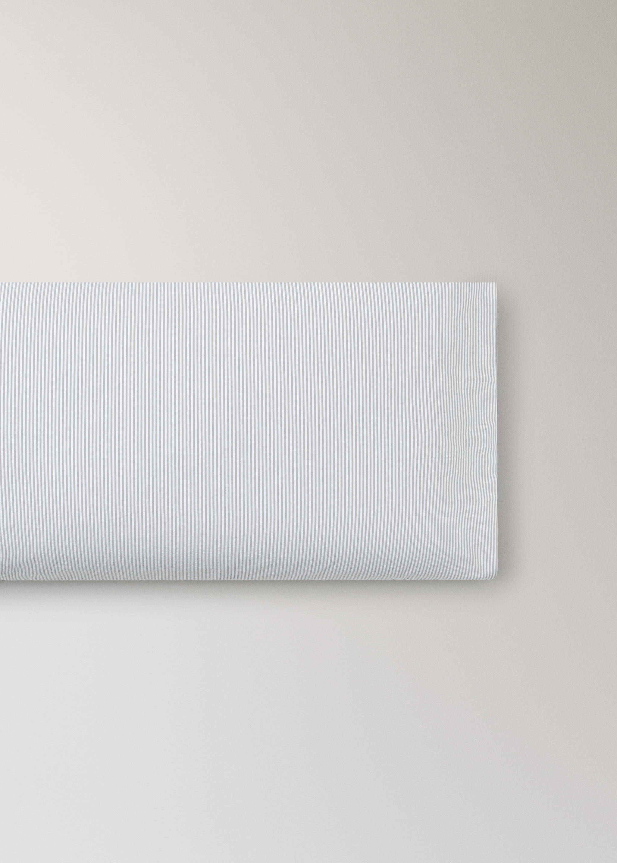 Gestreifter Kopfkissenbezug 45 x 110 cm - Artikel ohne Model
