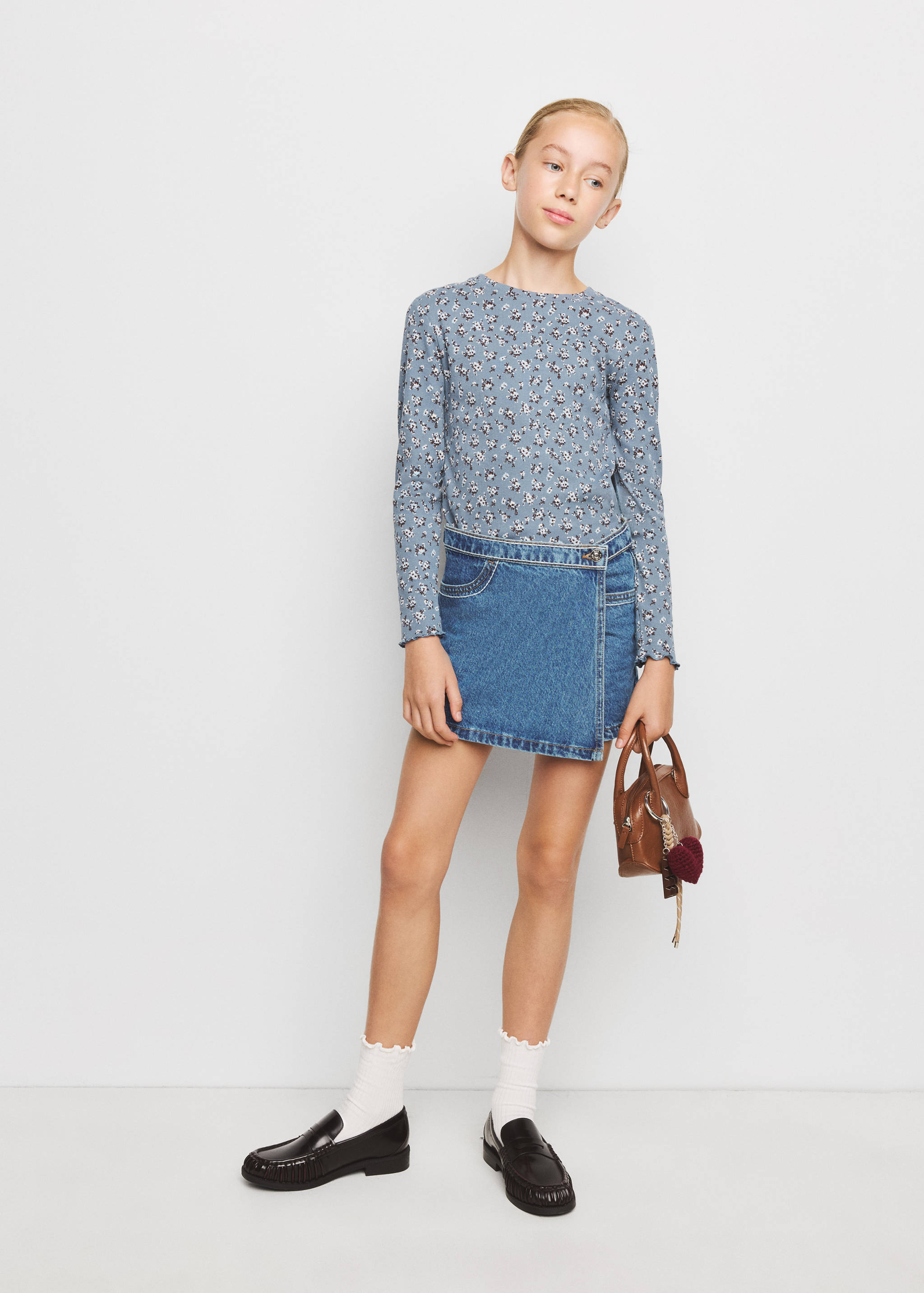 Denim skort - General plane