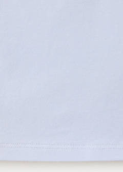 Sleeveless turtleneck top — Sky Blue 7