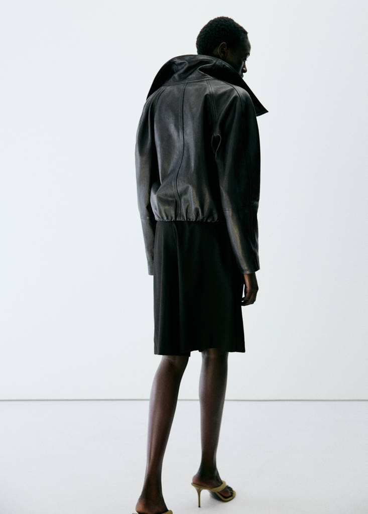 Skirt trousers — Black