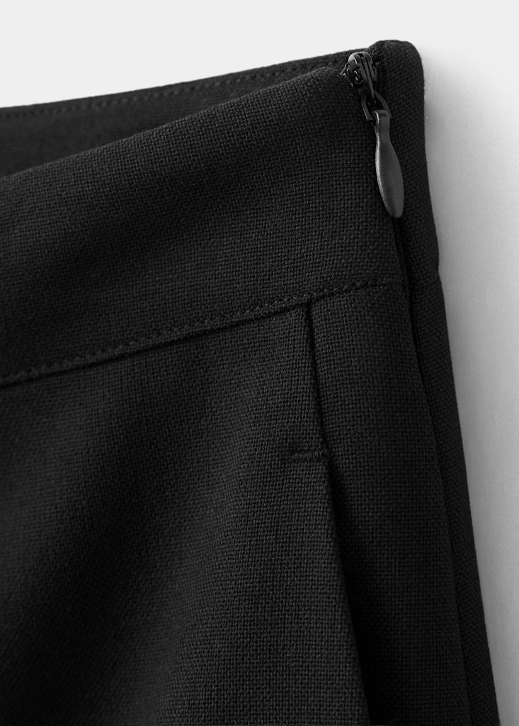 Skirt trousers — Black