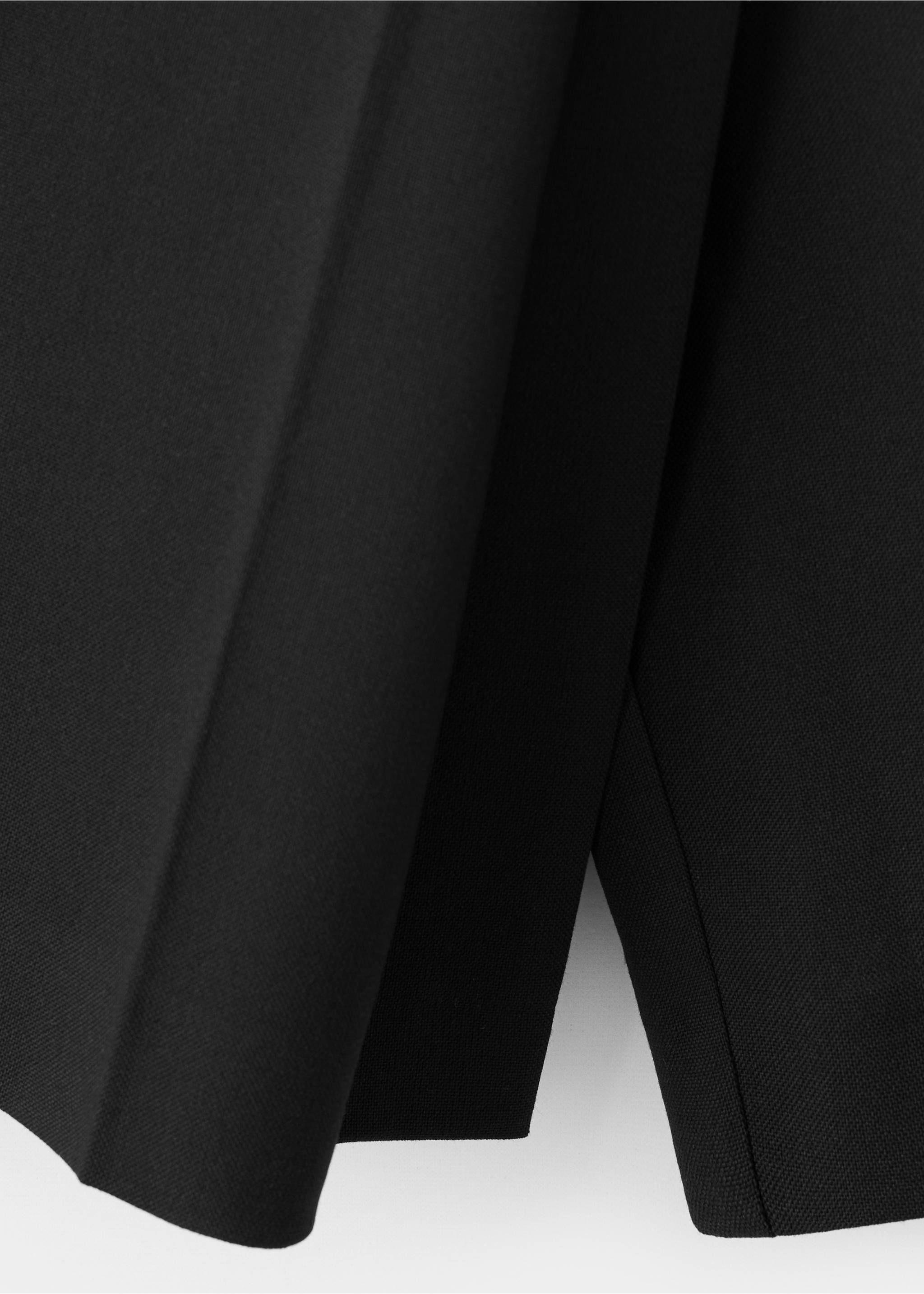 Bermuda shorts crayon - Details of the article 0, Black. Ref: 37084470-00.