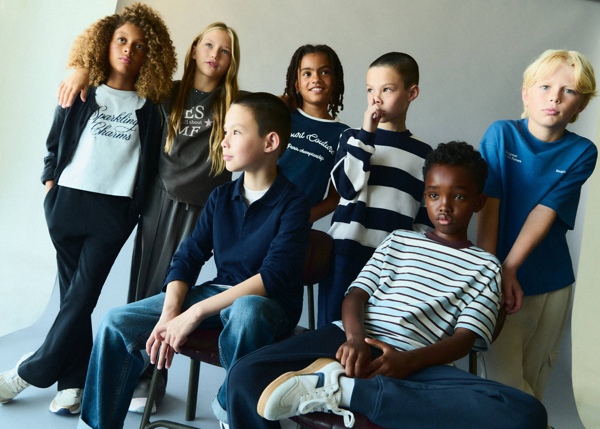 Long sleeves cotton polo - Panoramic plane
