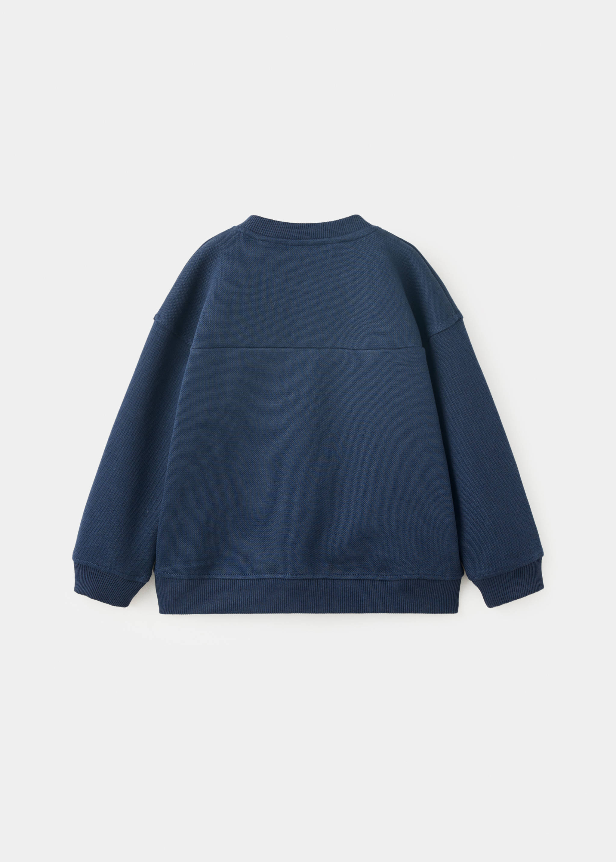 Oversize-Sweatshirt mit Tasche - Rückseite des Artikels