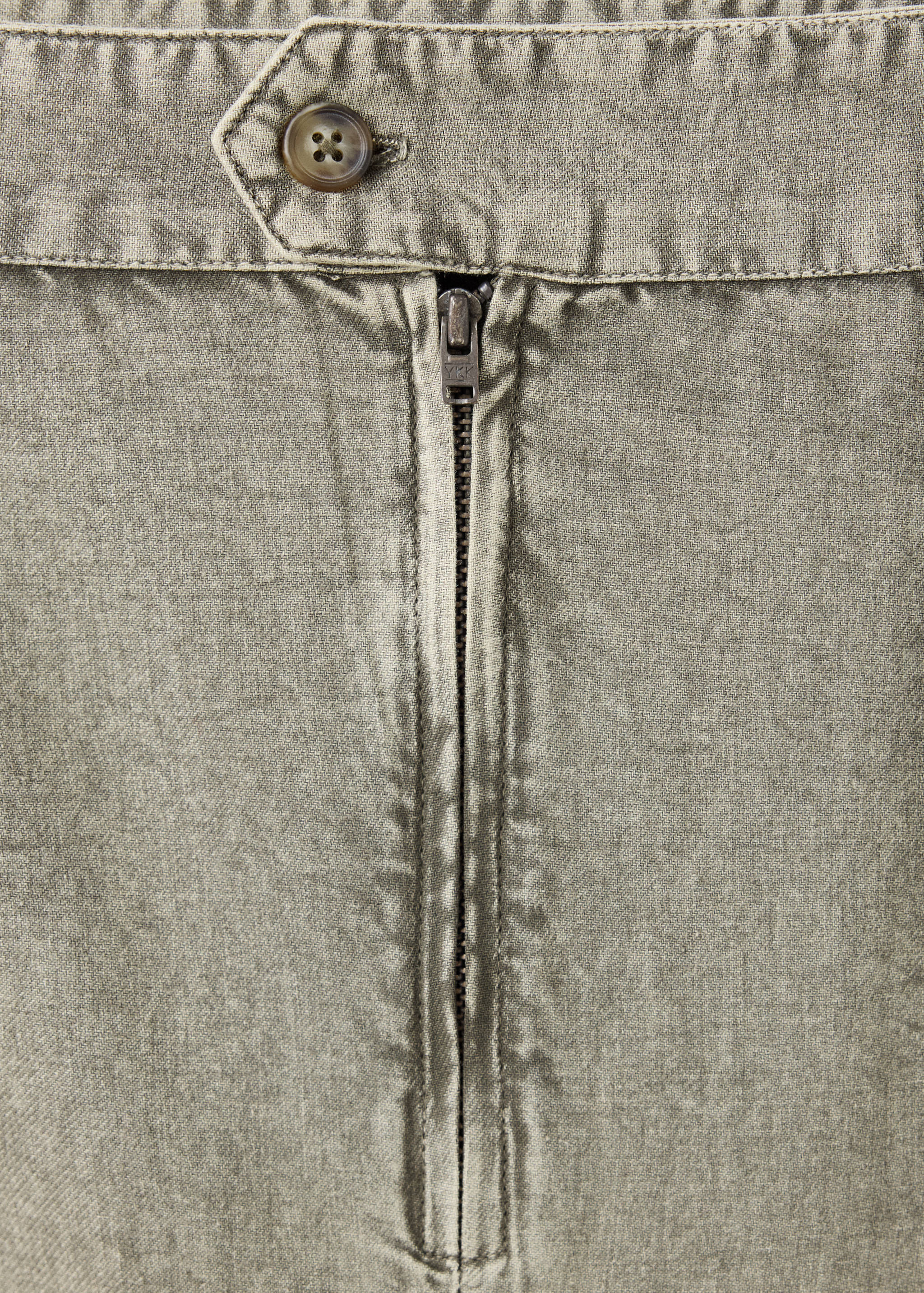 Slit denim skirt - Details of the article 0