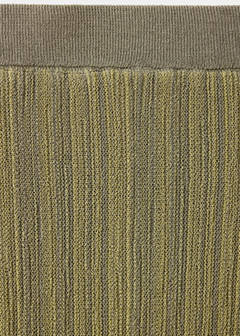 Semi-transparent knitted skirt — Green 5