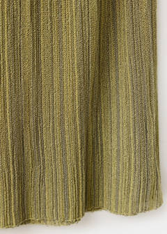 Semi-transparent knitted skirt — Green 6