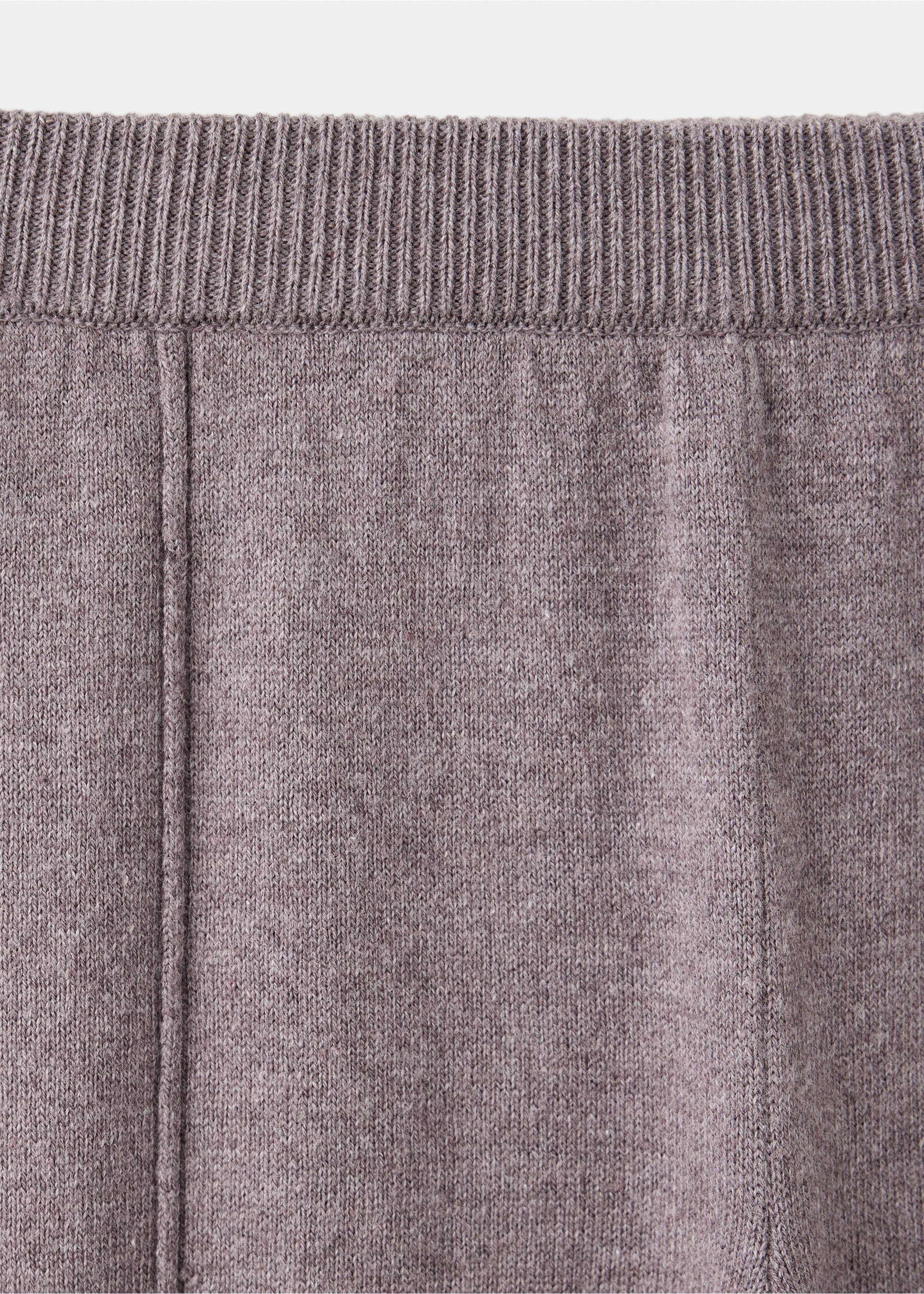 Pantalón wide leg algodón - Detalle del artículo 8, Mora. Ref: 37084783-00.