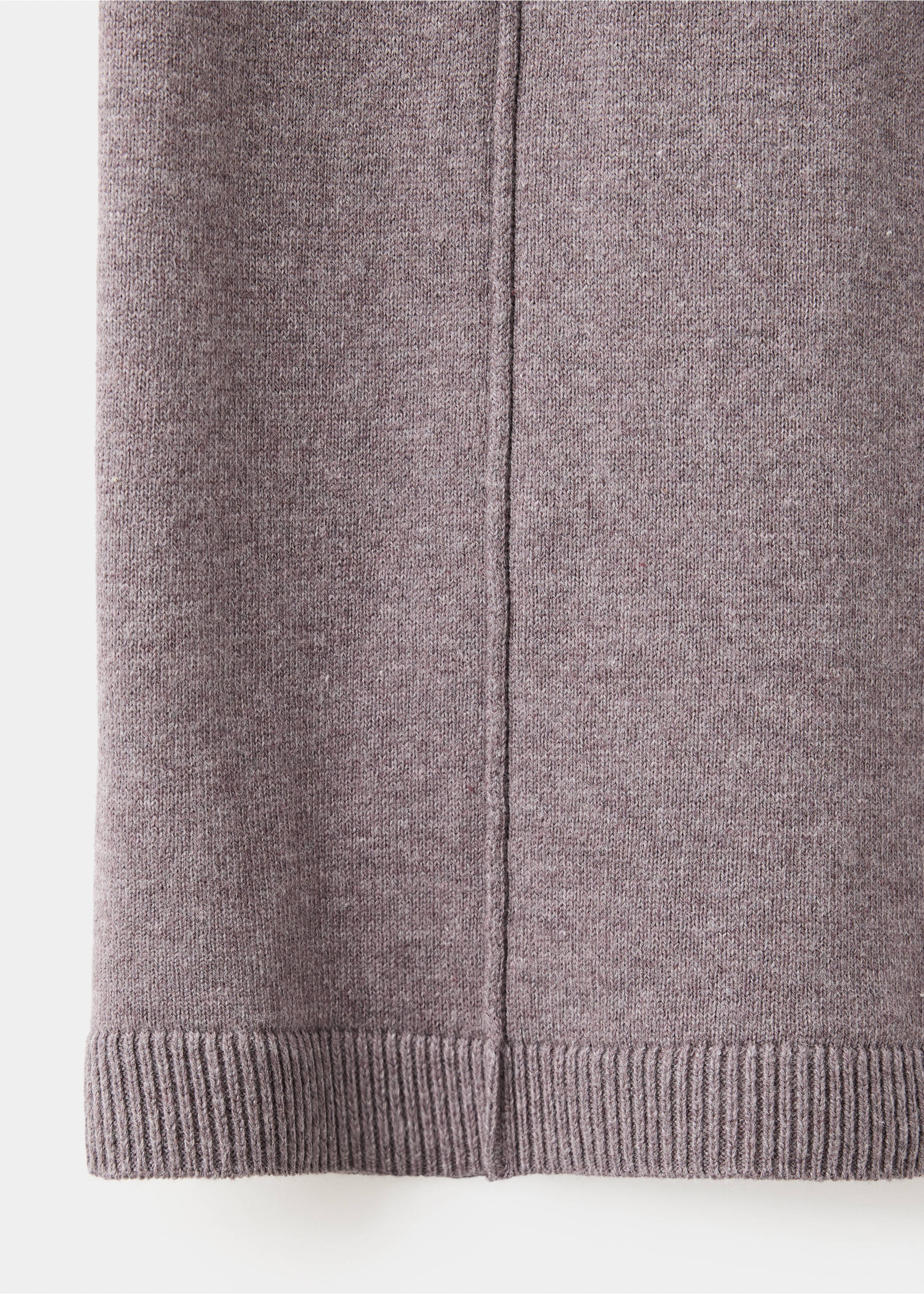 Pantalón wide leg algodón - Detalle del artículo 0, Mora. Ref: 37084783-00.