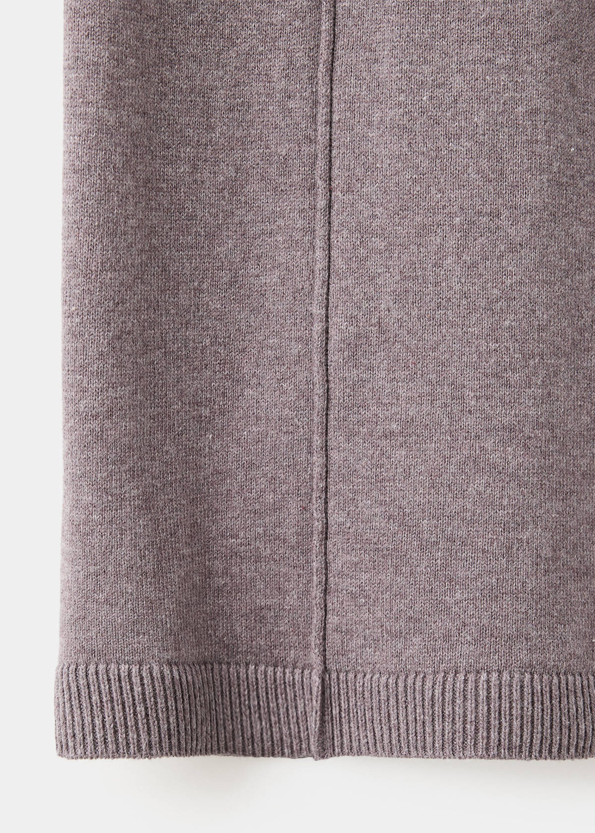 Cotton wide leg trousers — Blackberry