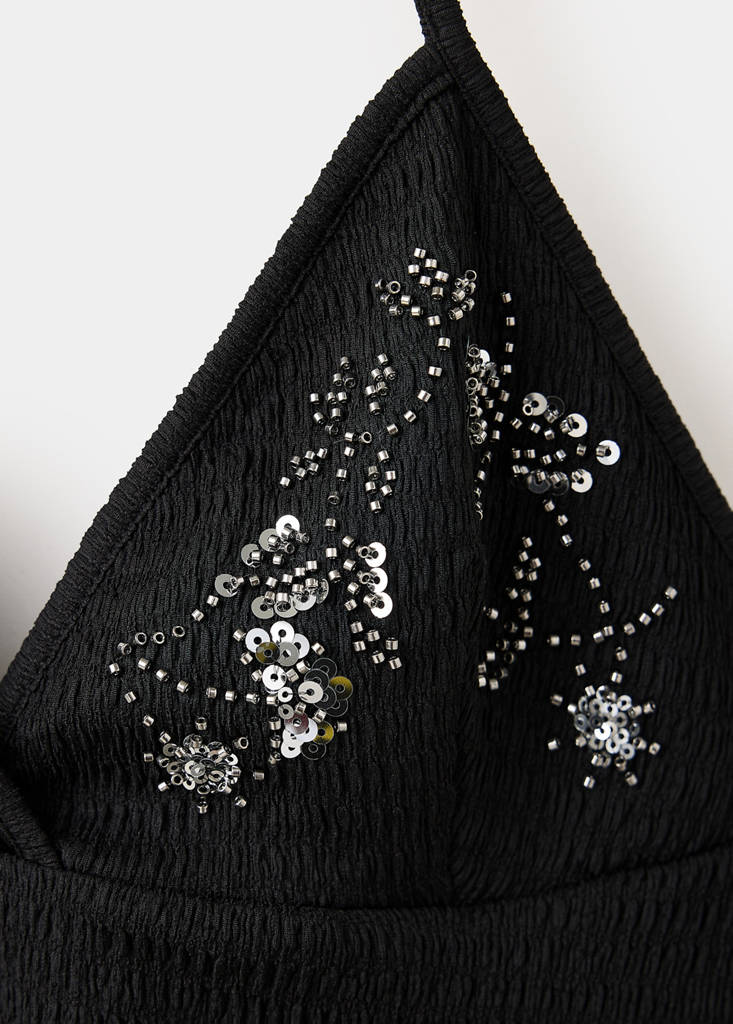 Embroidered halter top - thumbnail 5