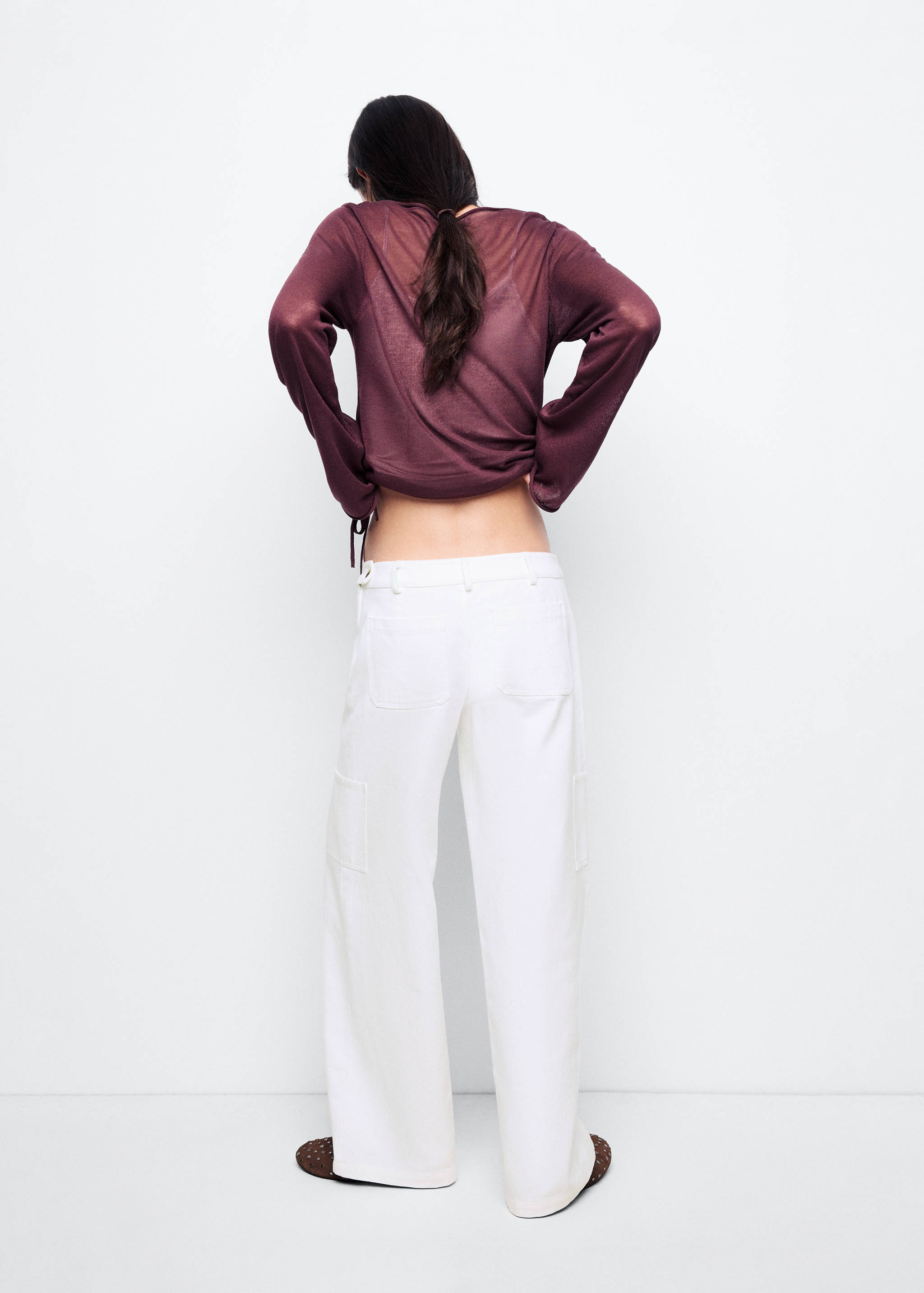 Jean wideleg cargo - Verso de l’article
